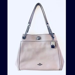 Coach Pebble Leather Edie Shoulder Bag